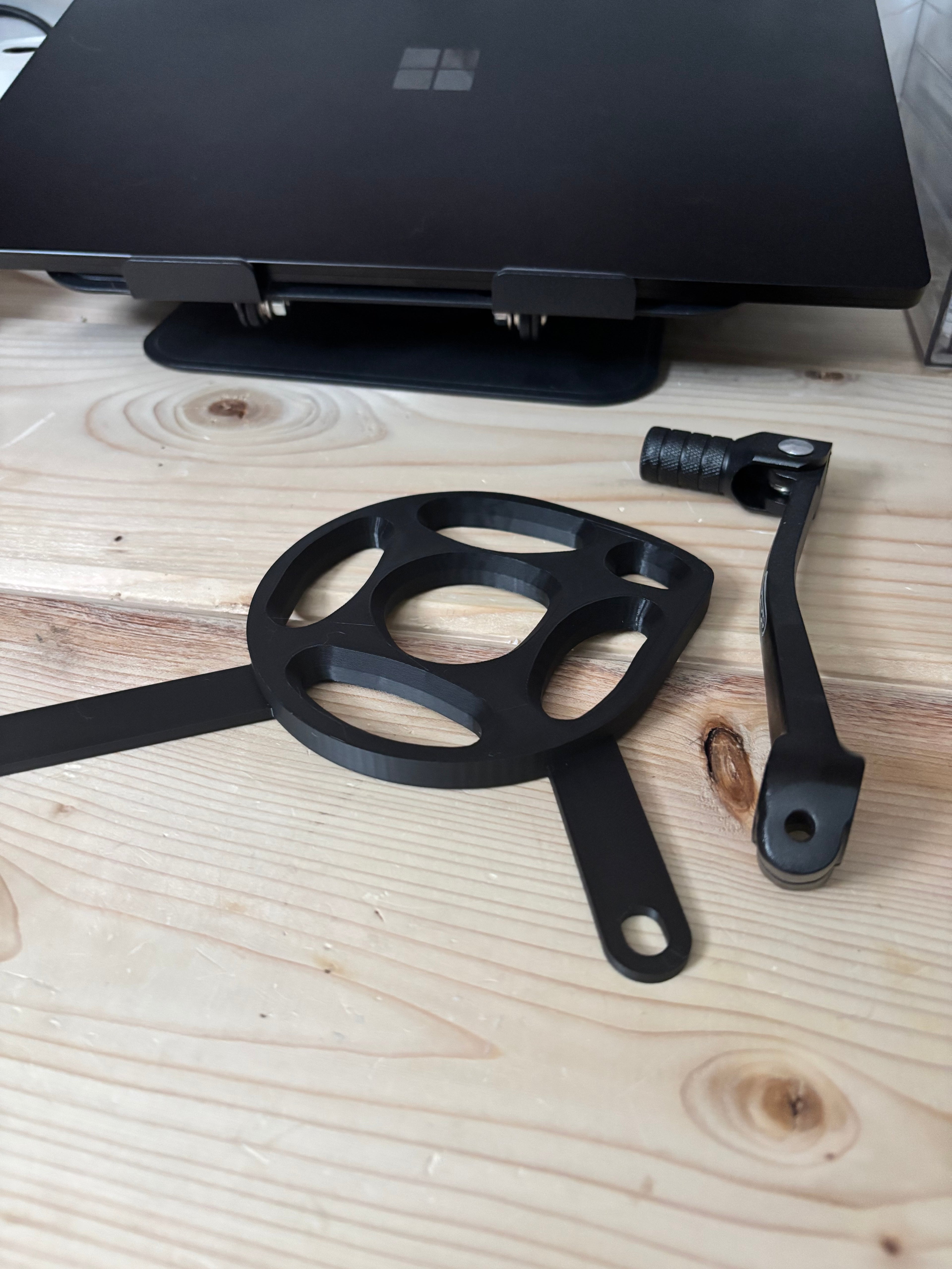 Motor cover & footlock V2 combo